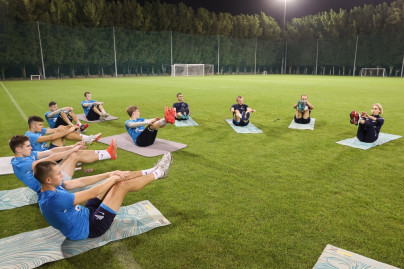 «Газпром»-тренировочные сборы в Дубае: 17 января, вечерняя тренировка