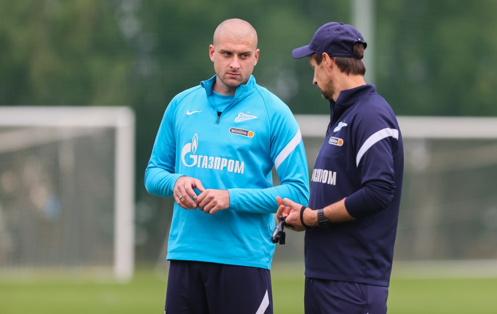 «Газпром»-тренировочные сборы в Дубае: 15 января, вечерняя тренировка