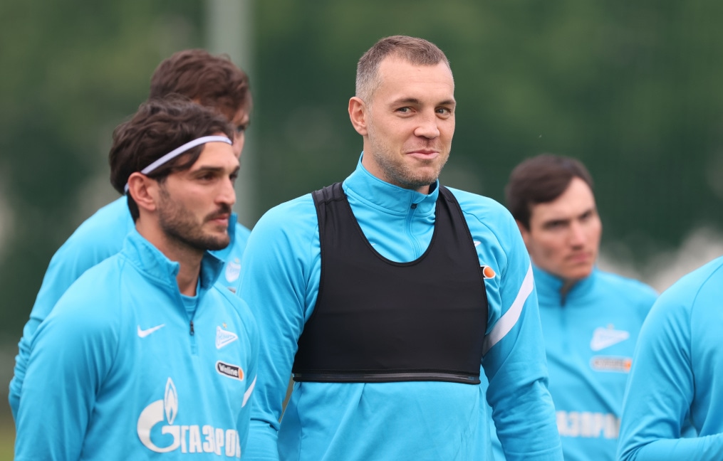 «Газпром»-тренировочные сборы в Дубае: 15 января, вечерняя тренировка