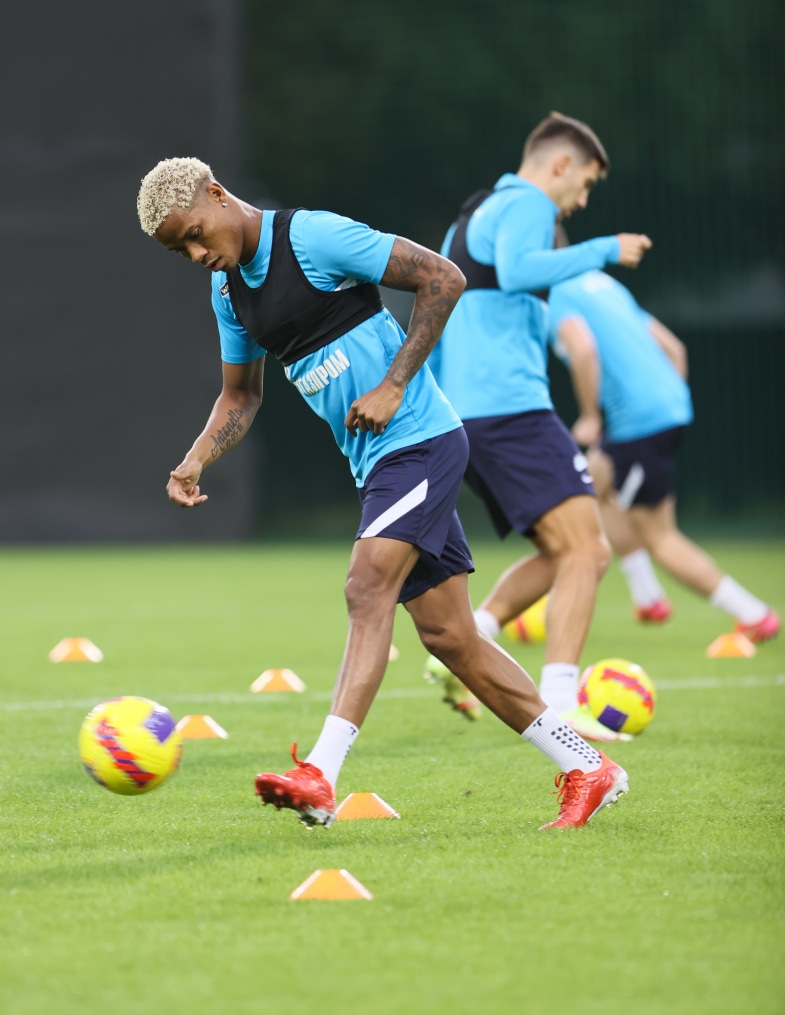 «Газпром»-тренировочные сборы в Дубае: 15 января, вечерняя тренировка