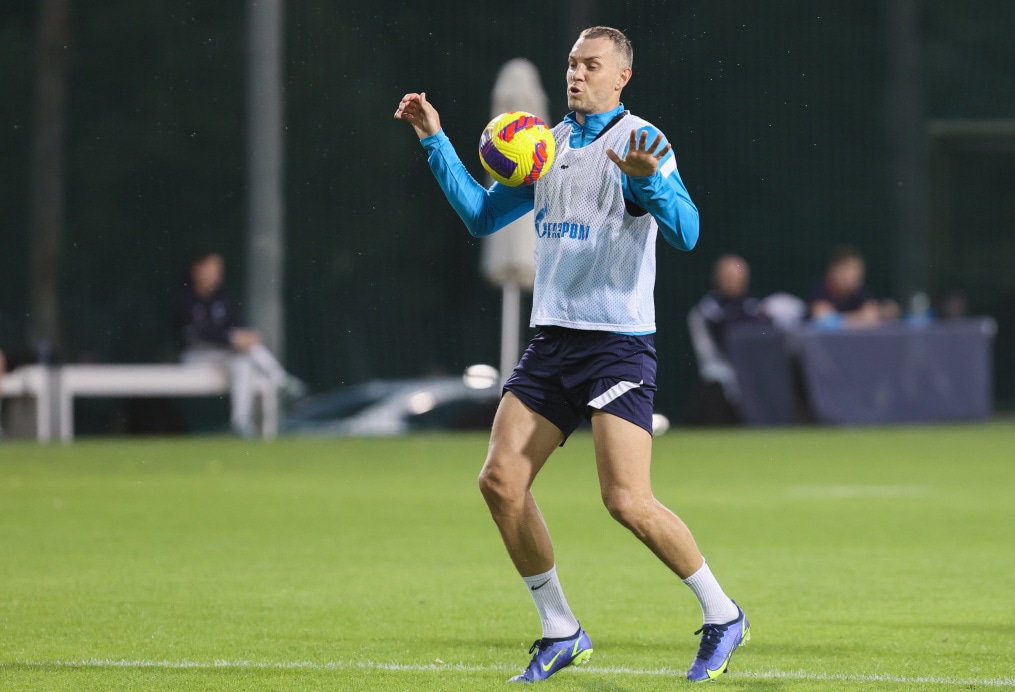 «Газпром»-тренировочные сборы в Дубае: 15 января, вечерняя тренировка