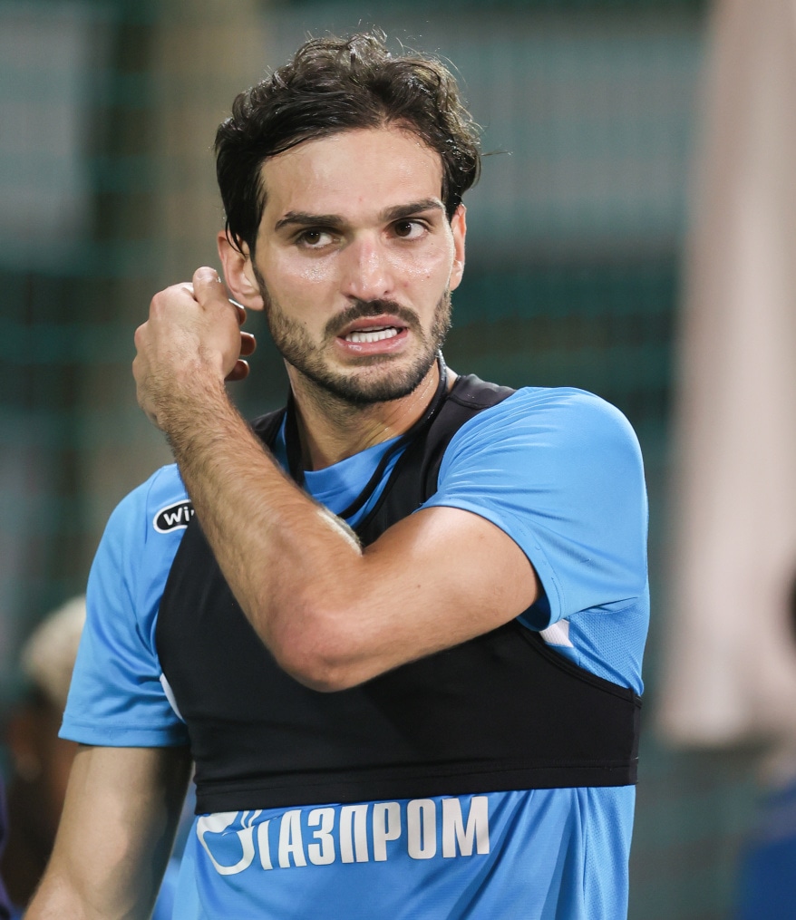 «Газпром»-тренировочные сборы в Дубае: 15 января, вечерняя тренировка