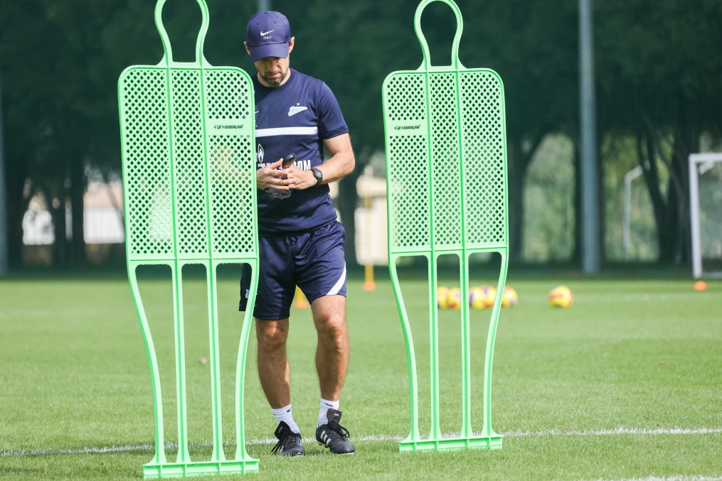 «Газпром»-тренировочные сборы в Дубае: 18 января, утренняя тренировка