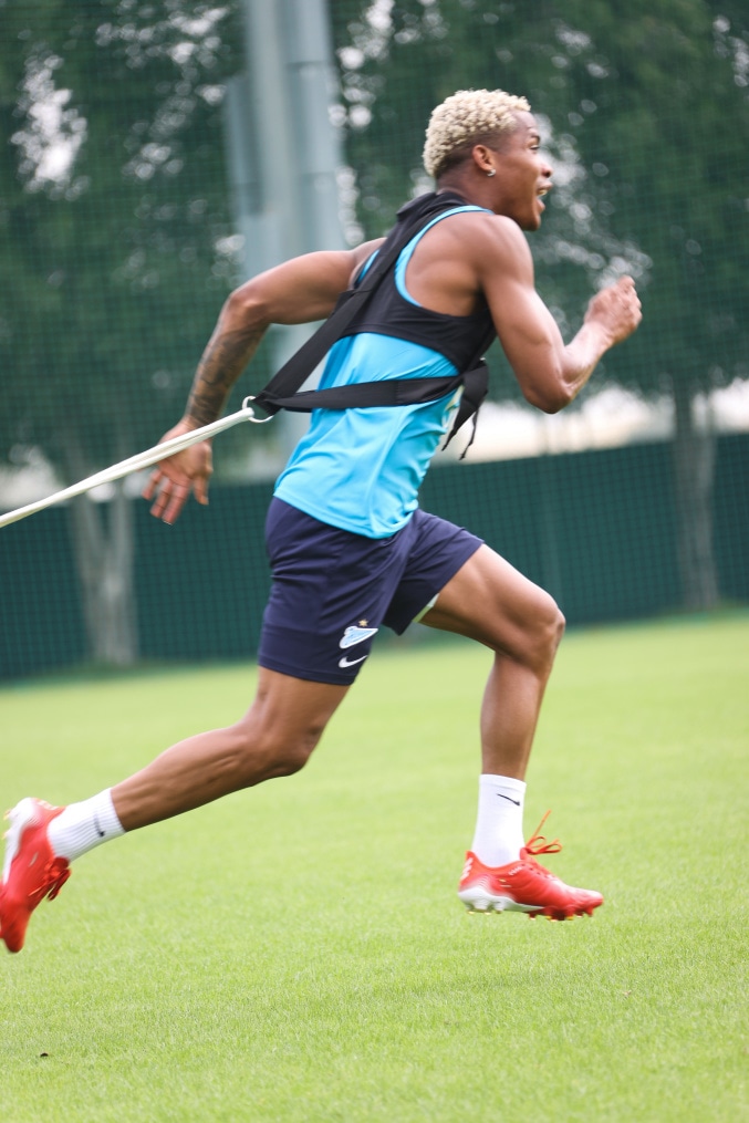 «Газпром»-тренировочные сборы в Дубае: 18 января, утренняя тренировка