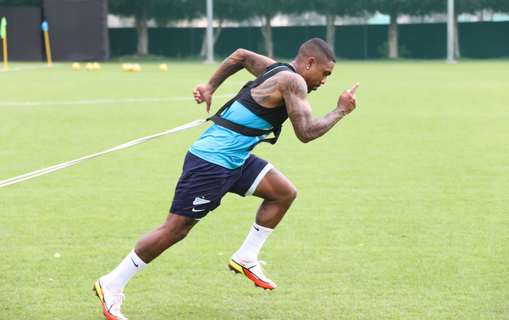 «Газпром»-тренировочные сборы в Дубае: 18 января, утренняя тренировка