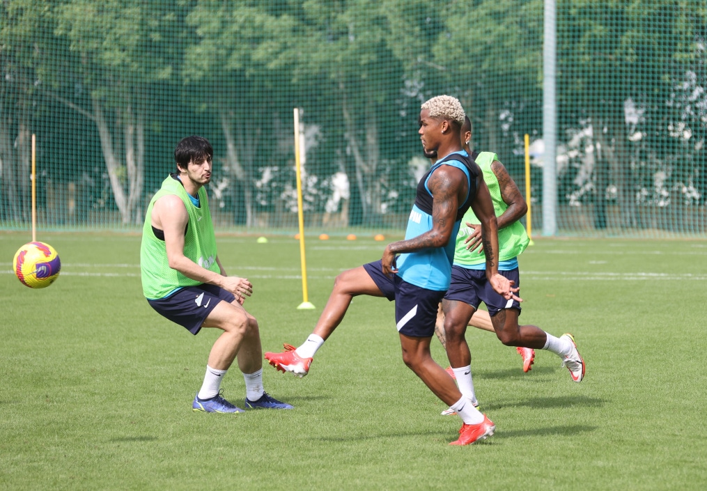 «Газпром»-тренировочные сборы в Дубае: 18 января, утренняя тренировка