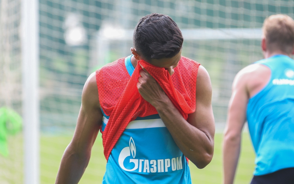 «Газпром»-тренировочные сборы в Дубае: 18 января, утренняя тренировка