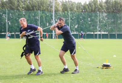 «Газпром»-тренировочные сборы в Дубае: 18 января, утренняя тренировка