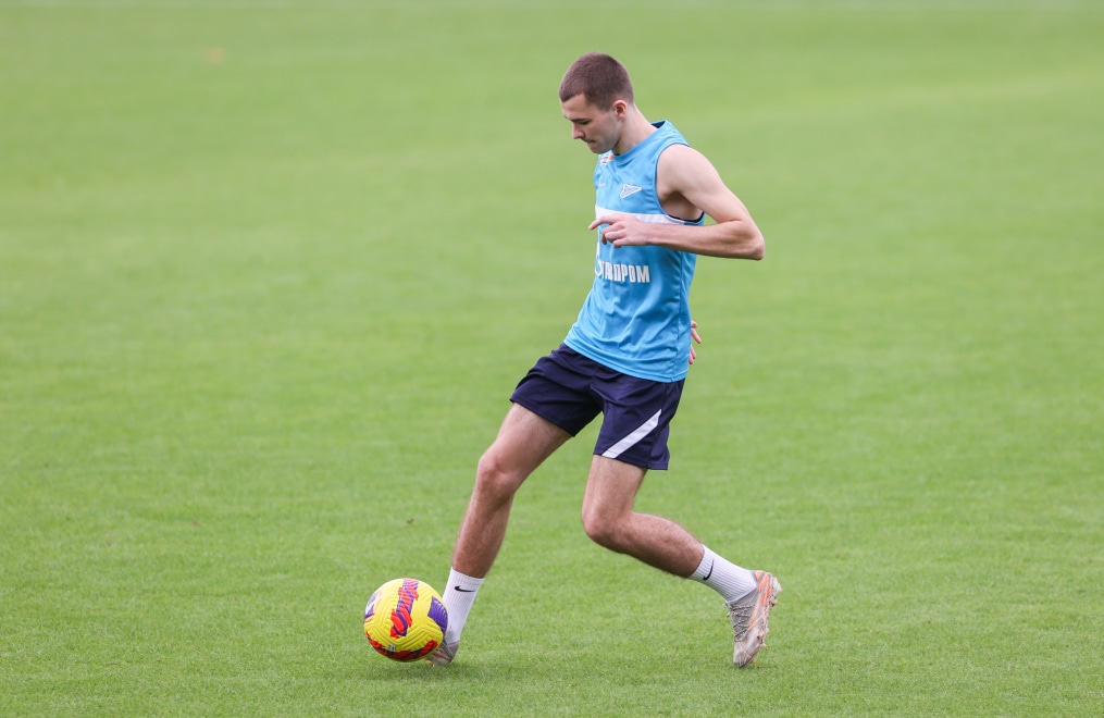 «Газпром»-тренировочные сборы в Дубае: 20 января, утренняя тренировка