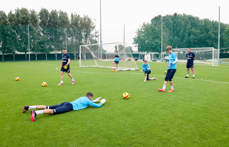 «Газпром»-тренировочные сборы в Дубае: 20 января, утренняя тренировка