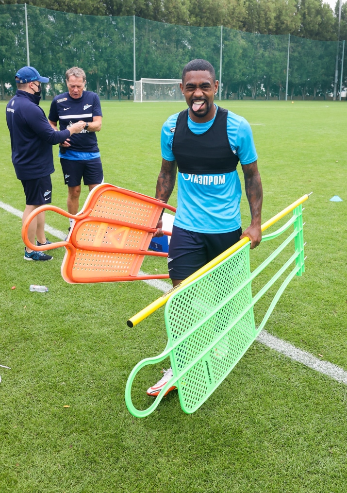 «Газпром»-тренировочные сборы в Дубае: 20 января, утренняя тренировка