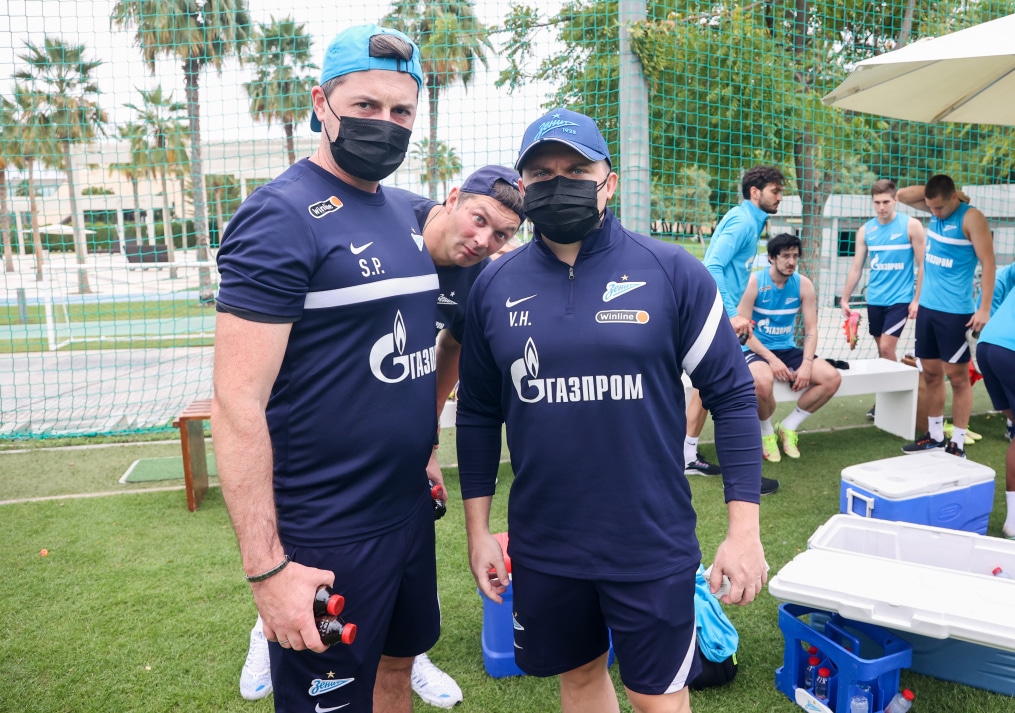 «Газпром»-тренировочные сборы в Дубае: 20 января, утренняя тренировка