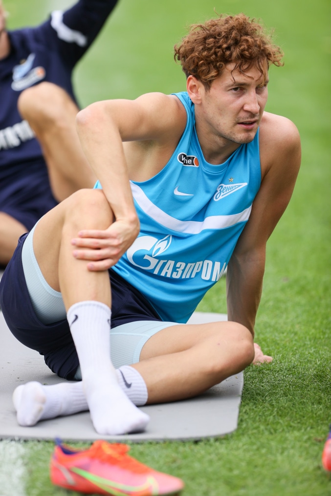 «Газпром»-тренировочные сборы в Дубае: 20 января, утренняя тренировка