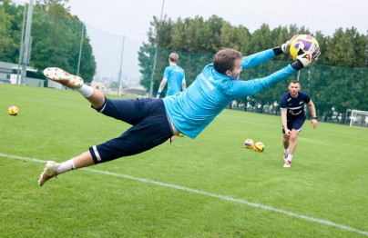 «Газпром»-тренировочные сборы в Дубае: 20 января, утренняя тренировка