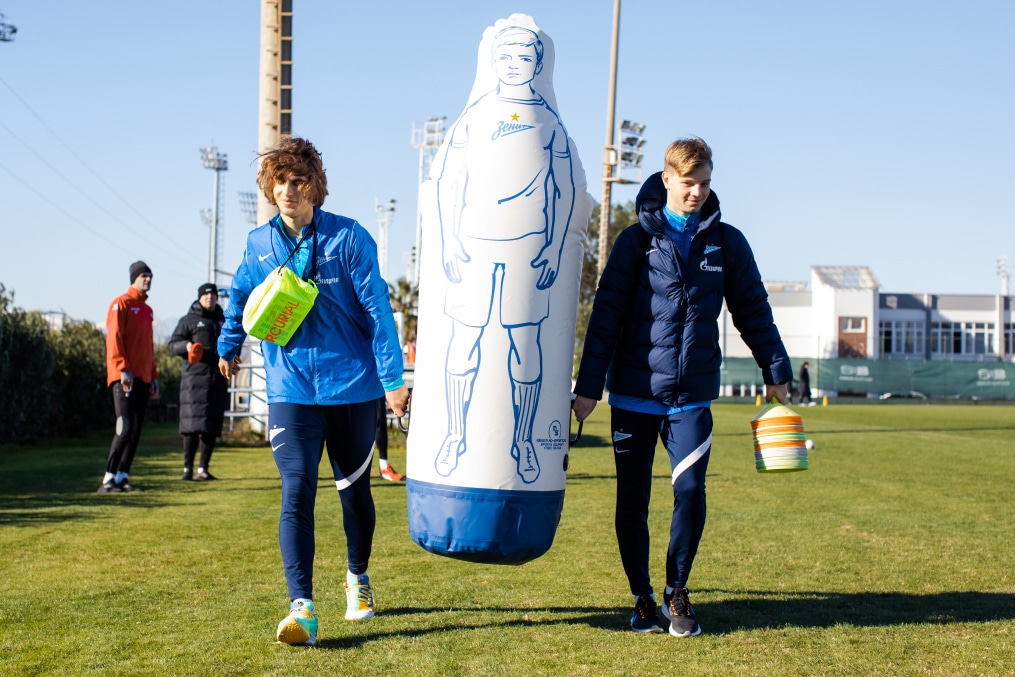 Сборы «Зенита»-м в Турции: 20 января, утренняя тренировка