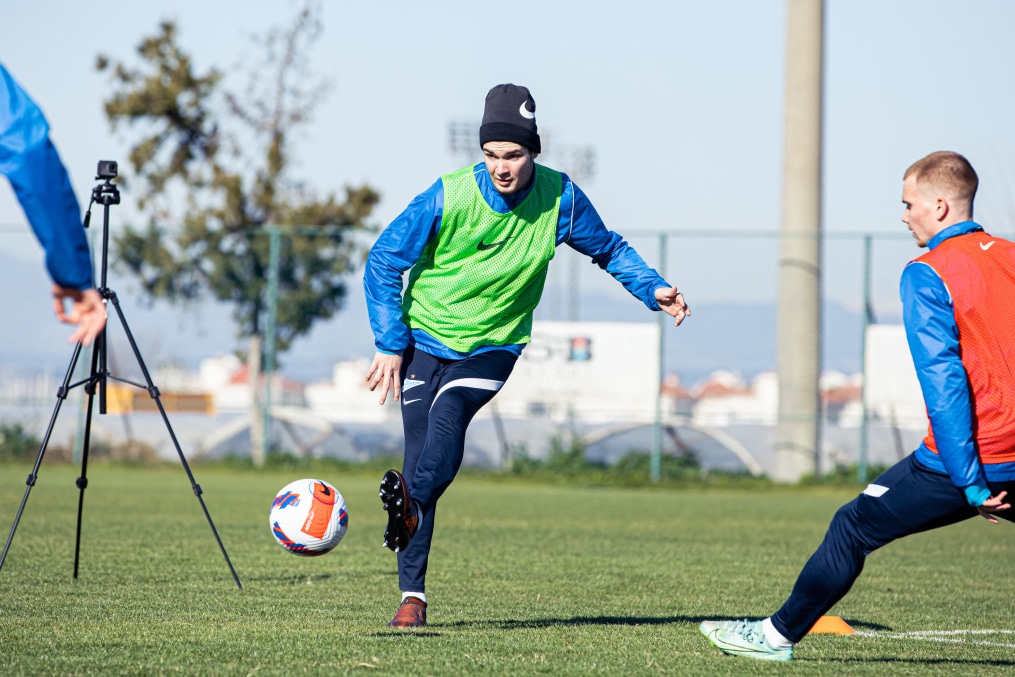 Сборы «Зенита»-м в Турции: 20 января, утренняя тренировка
