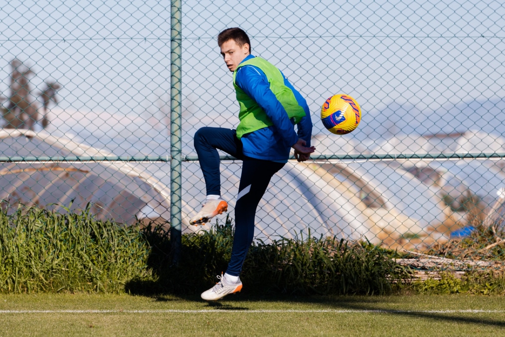 Сборы «Зенита»-м в Турции: 20 января, утренняя тренировка