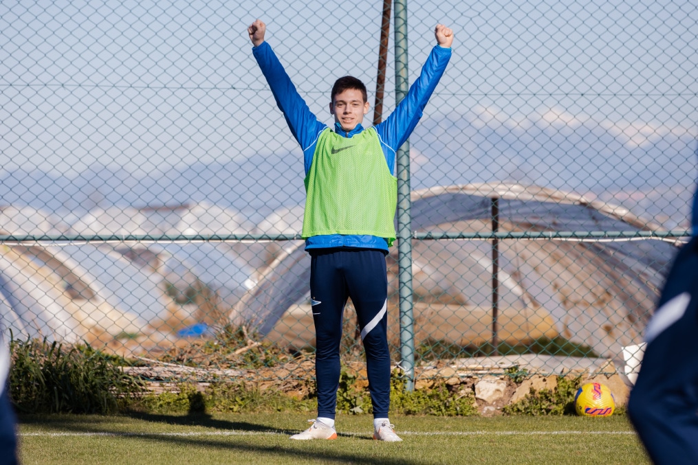 Сборы «Зенита»-м в Турции: 20 января, утренняя тренировка