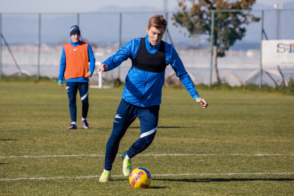 Сборы «Зенита»-м в Турции: 20 января, утренняя тренировка