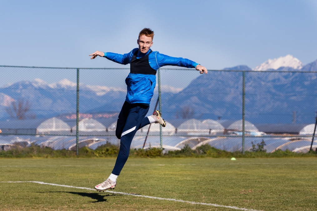 Сборы «Зенита»-м в Турции: 20 января, утренняя тренировка