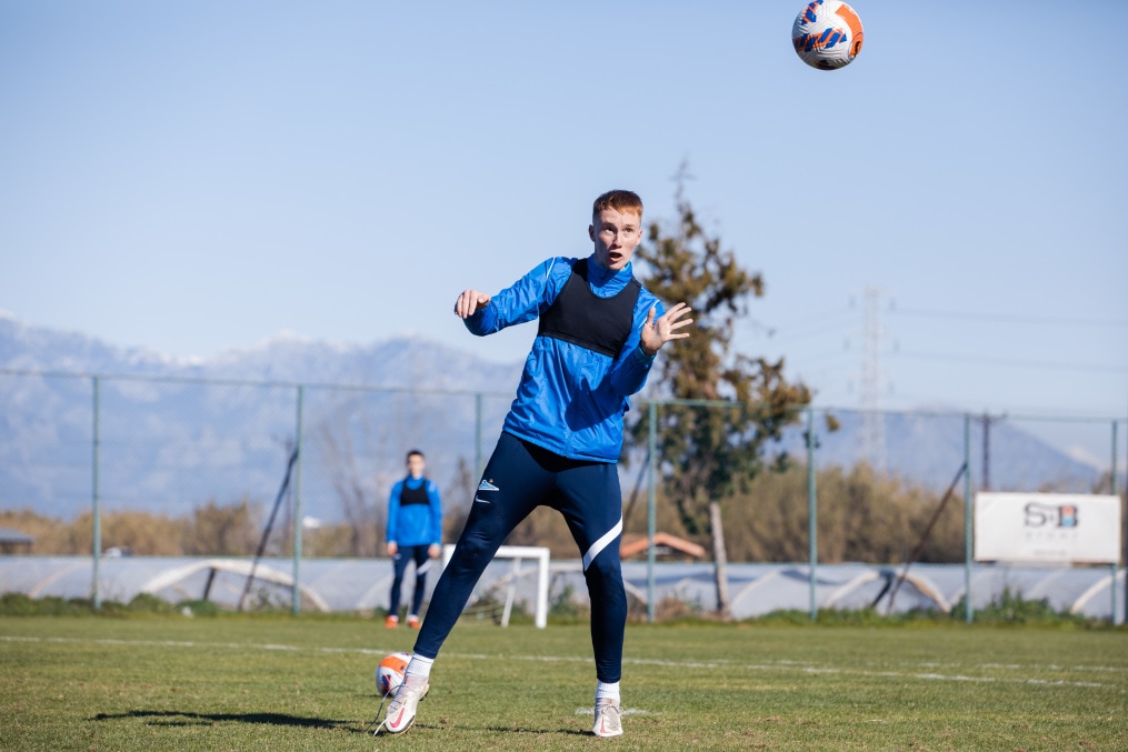 Сборы «Зенита»-м в Турции: 20 января, утренняя тренировка