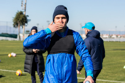 Сборы «Зенита»-м в Турции: 20 января, утренняя тренировка