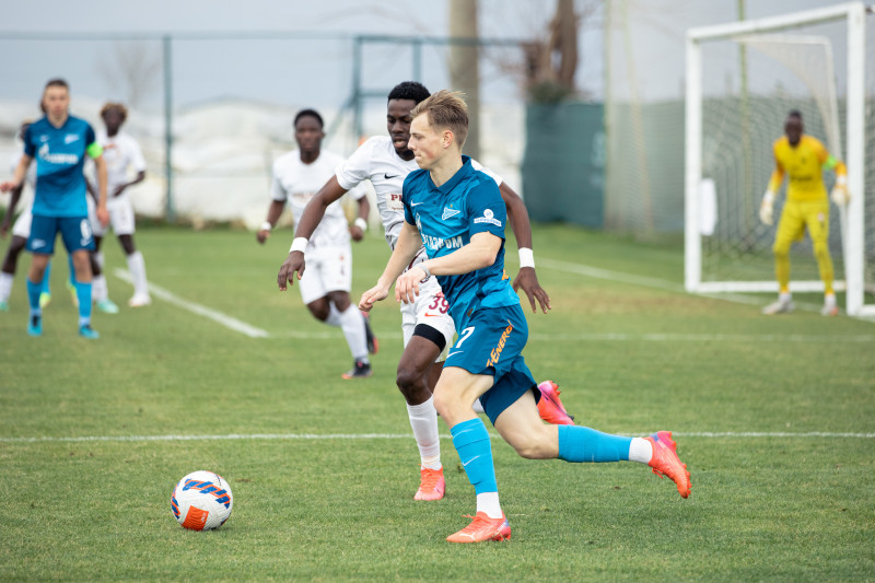 Тренировочный матч «Зенит»-м — «АС Пеликан»