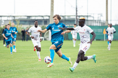 Тренировочный матч «Зенит»-м — «АС Пеликан»