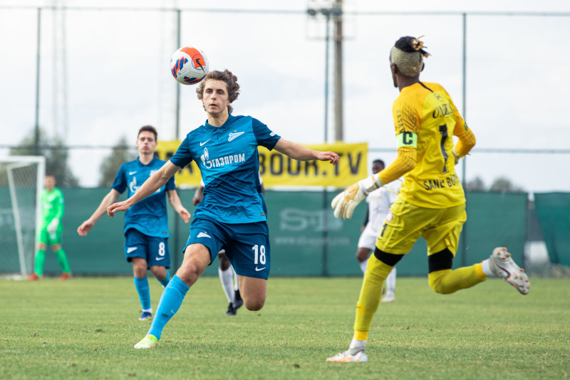 Тренировочный матч «Зенит»-м — «АС Пеликан»