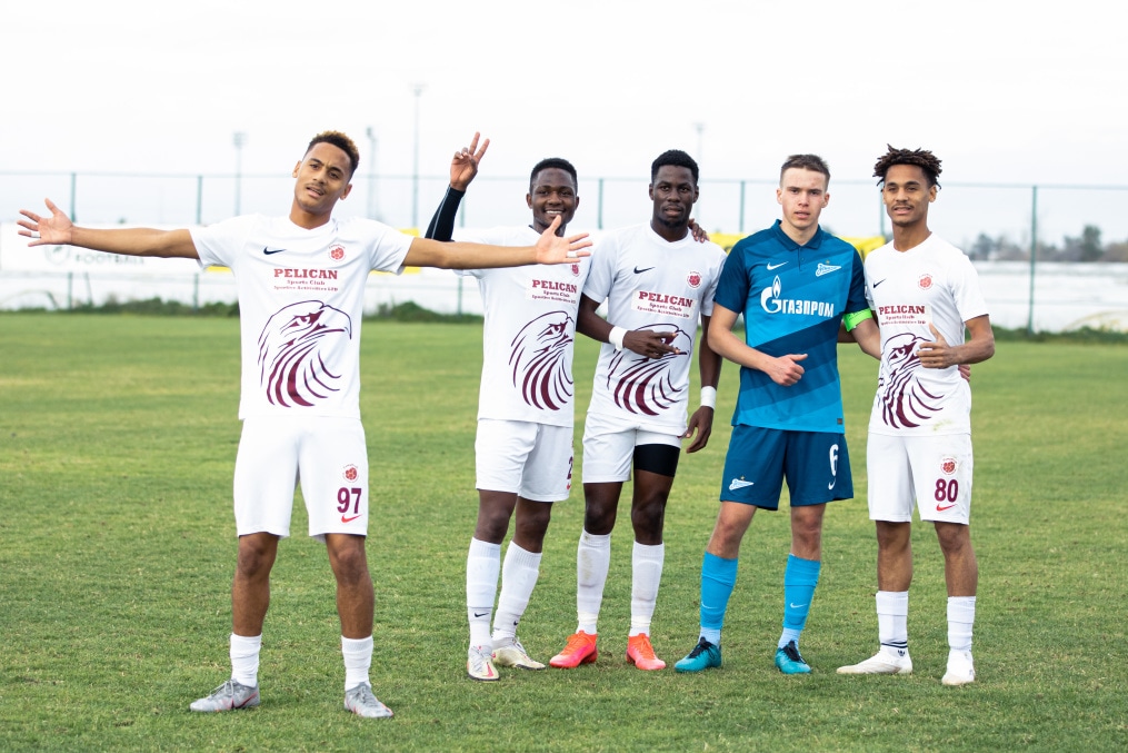Тренировочный матч «Зенит»-м — «АС Пеликан»