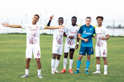 Тренировочный матч «Зенит»-м — «АС Пеликан»