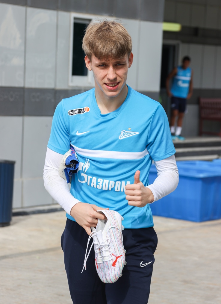 «Газпром»-тренировочные сборы в Дубае: 23 января, утренняя тренировка