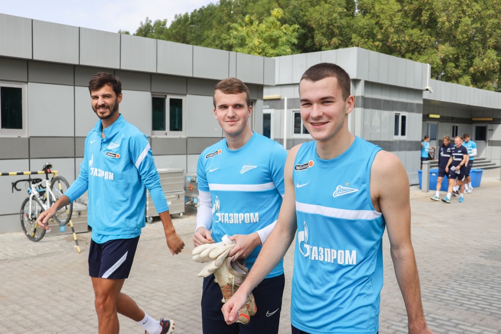 «Газпром»-тренировочные сборы в Дубае: 23 января, утренняя тренировка