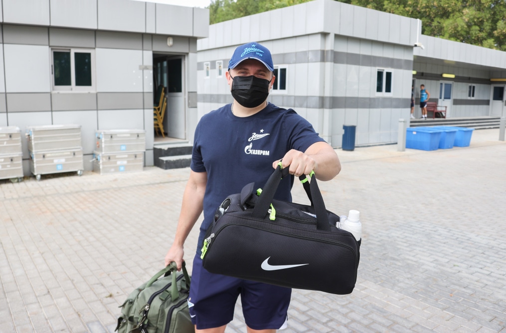 «Газпром»-тренировочные сборы в Дубае: 23 января, утренняя тренировка