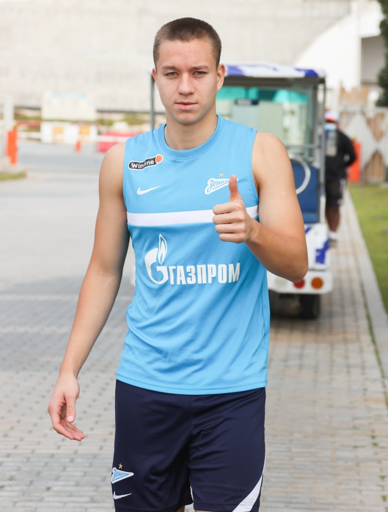 «Газпром»-тренировочные сборы в Дубае: 23 января, утренняя тренировка