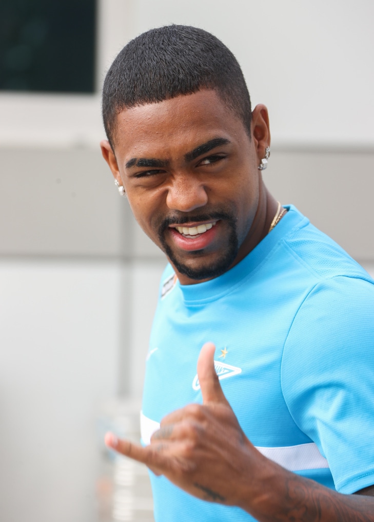 «Газпром»-тренировочные сборы в Дубае: 23 января, утренняя тренировка