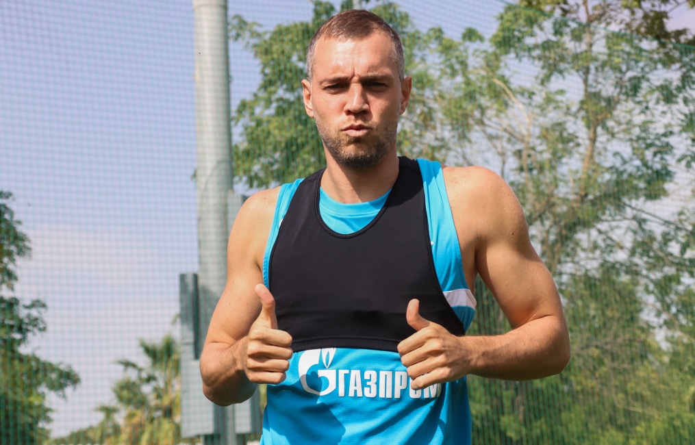 «Газпром»-тренировочные сборы в Дубае: 23 января, утренняя тренировка