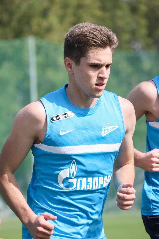 «Газпром»-тренировочные сборы в Дубае: 23 января, утренняя тренировка