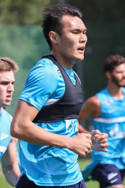 «Газпром»-тренировочные сборы в Дубае: 23 января, утренняя тренировка