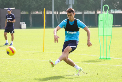 «Газпром»-тренировочные сборы в Дубае: 23 января, утренняя тренировка