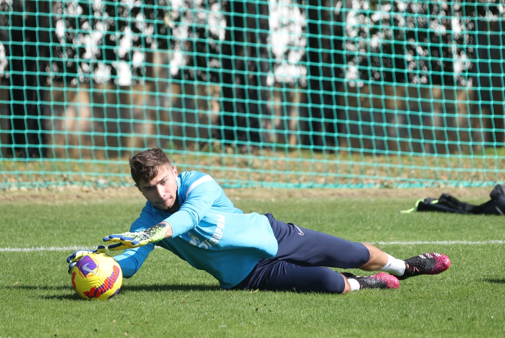 «Газпром»-тренировочные сборы в Дубае: 24 января, утренняя тренировка