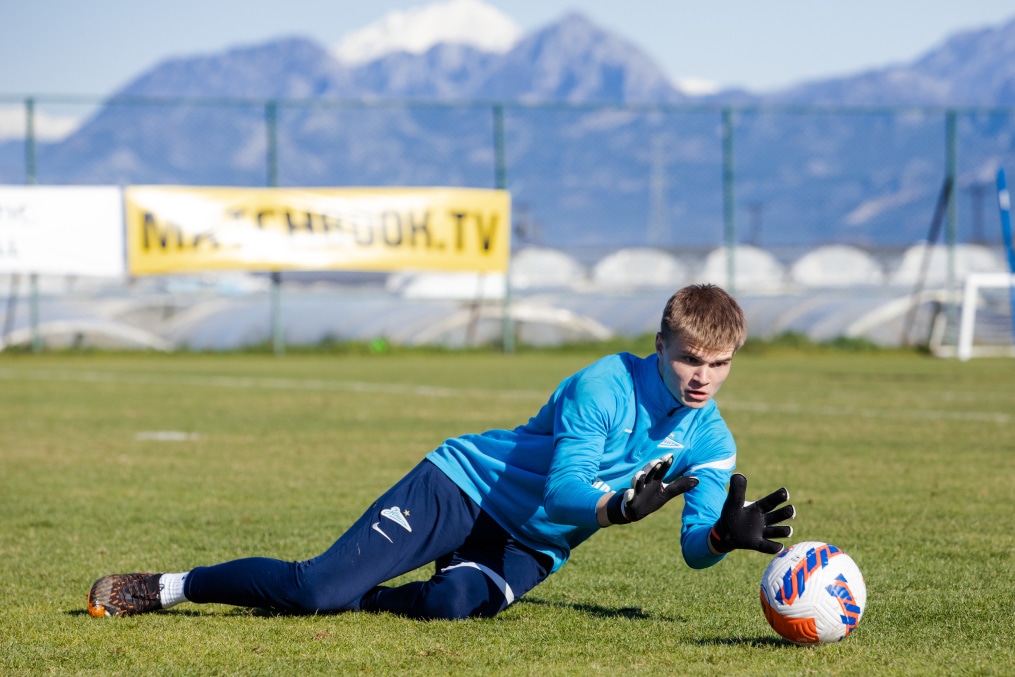 Сборы «Зенита»-м в Турции: 24 января, утренняя тренировка