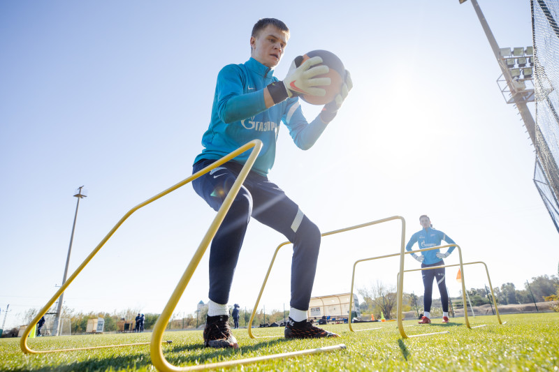Сборы «Зенита»-м в Турции: 24 января, утренняя тренировка