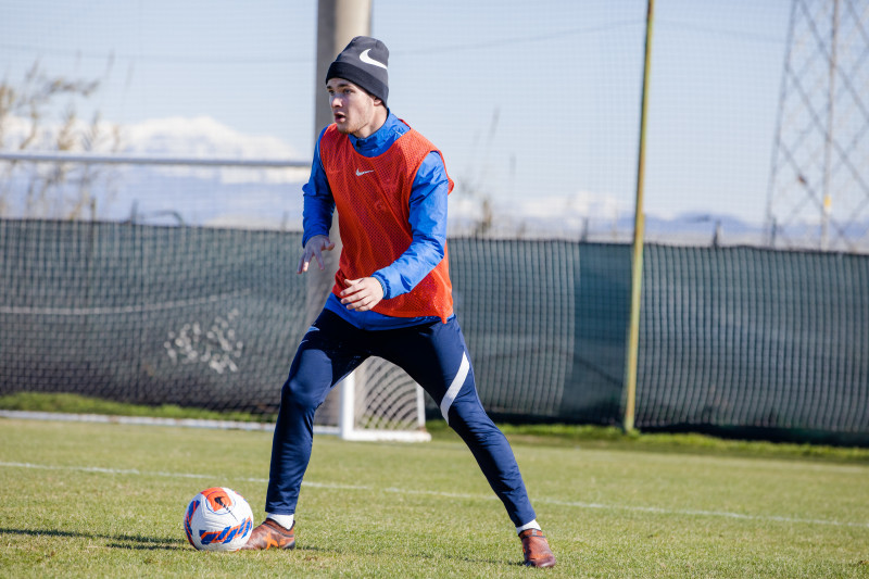 Сборы «Зенита»-м в Турции: 24 января, утренняя тренировка