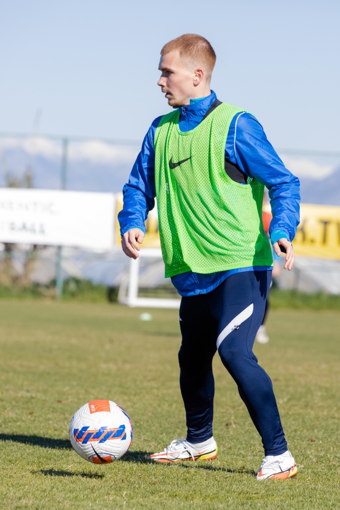 Сборы «Зенита»-м в Турции: 24 января, утренняя тренировка