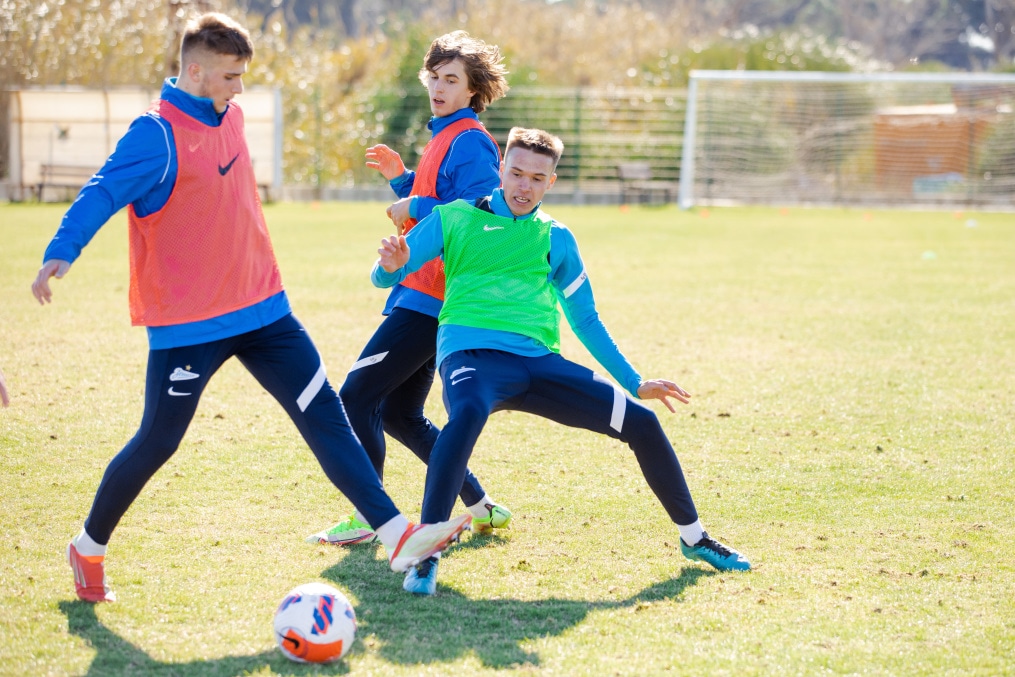 Сборы «Зенита»-м в Турции: 24 января, утренняя тренировка