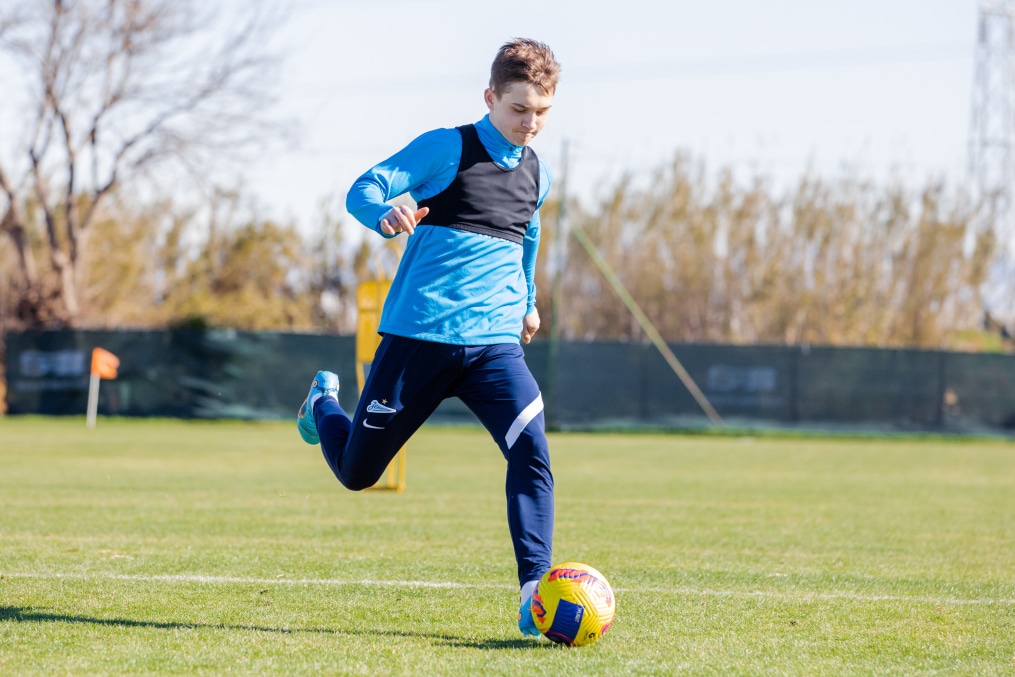 Сборы «Зенита»-м в Турции: 24 января, утренняя тренировка