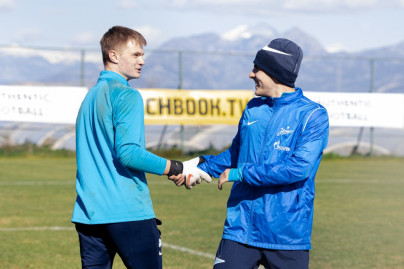 Сборы «Зенита»-м в Турции: 24 января, утренняя тренировка