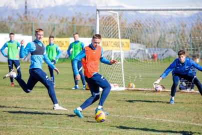 Сборы «Зенита»-м в Турции: 24 января, утренняя тренировка