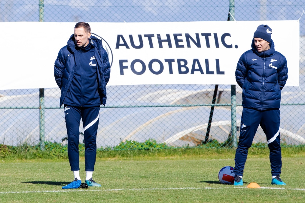 Сборы «Зенита»-м в Турции: 24 января, утренняя тренировка